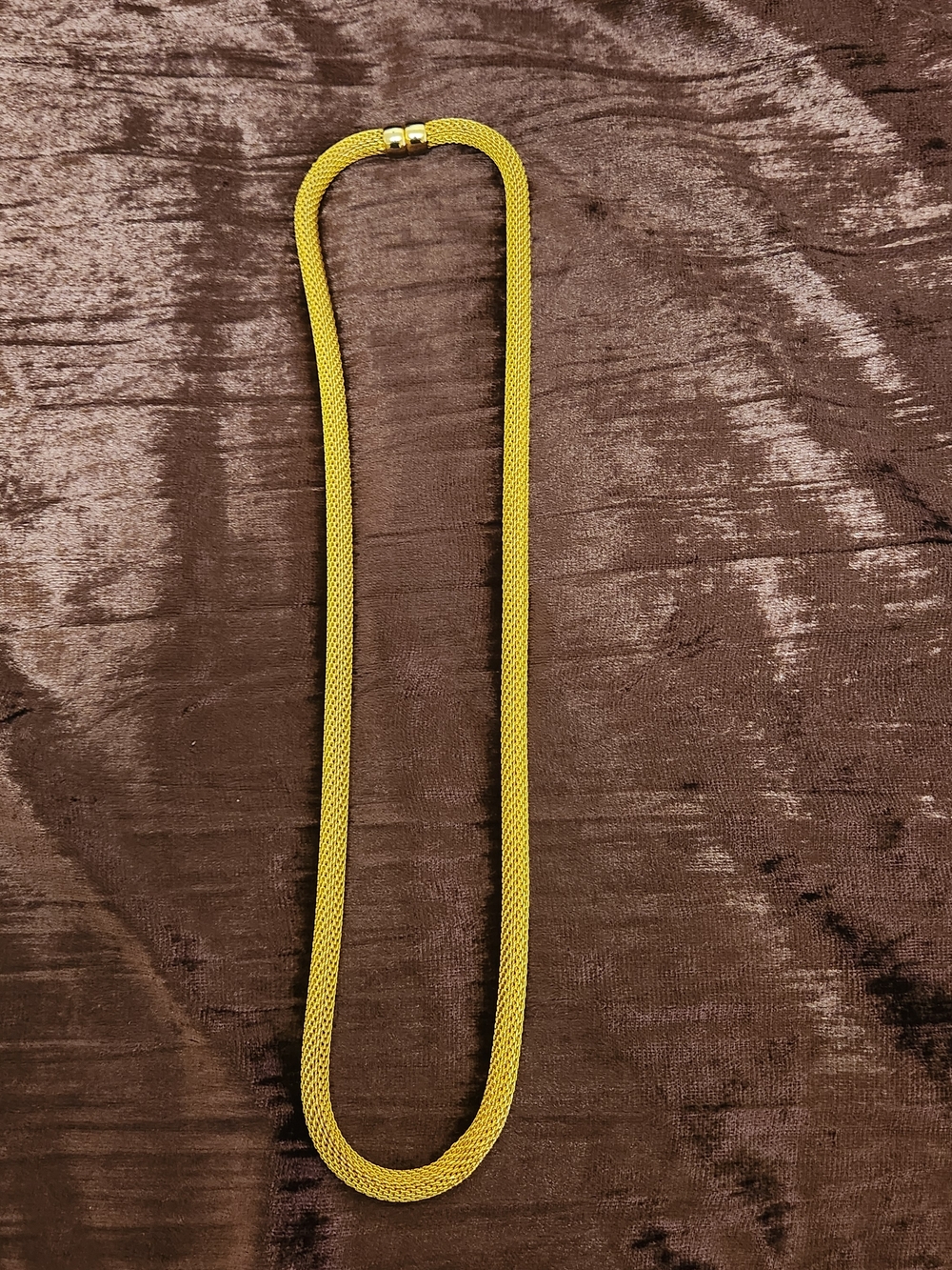 Mesh Tube Necklace